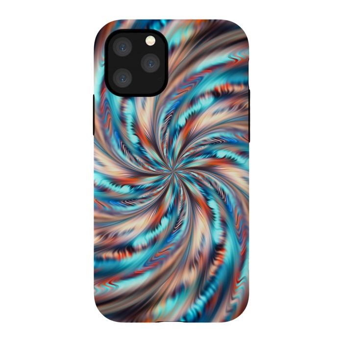 iPhone 11 Pro StrongFit Abstract Swirl by Art Design Works