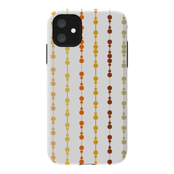 iPhone 11 StrongFit Multi-faceted decorative lines 3 by Bledi