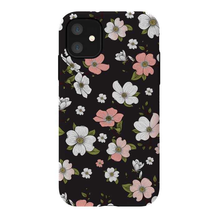 iPhone 11 StrongFit Lovable Flowers 2 by Bledi