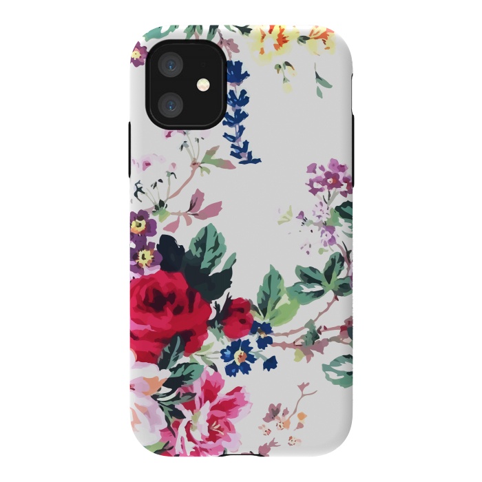iPhone 11 StrongFit Bouquets with roses 3 by Bledi