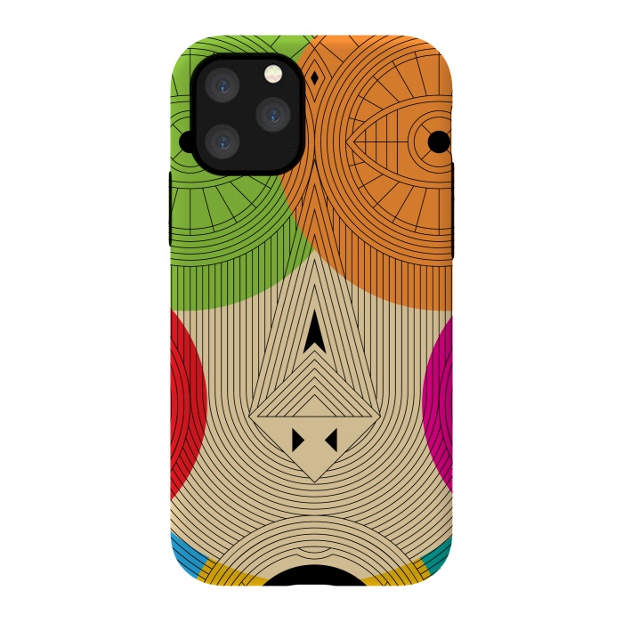 iPhone 11 Pro StrongFit masque aztec by TMSarts