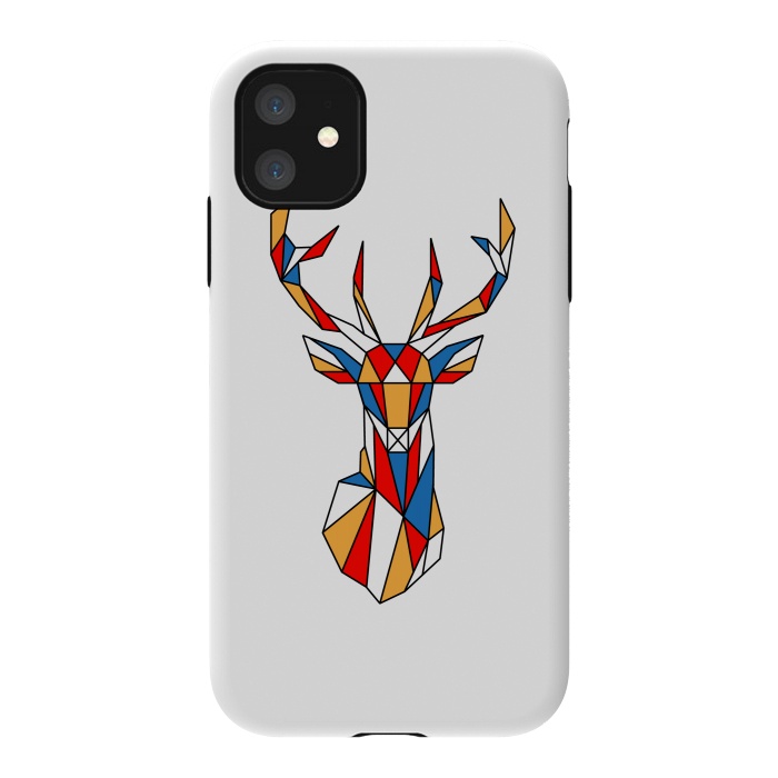 iPhone 11 StrongFit deer geometric by TMSarts