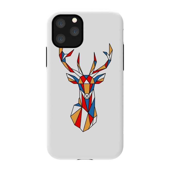 iPhone 11 Pro StrongFit deer geometric by TMSarts