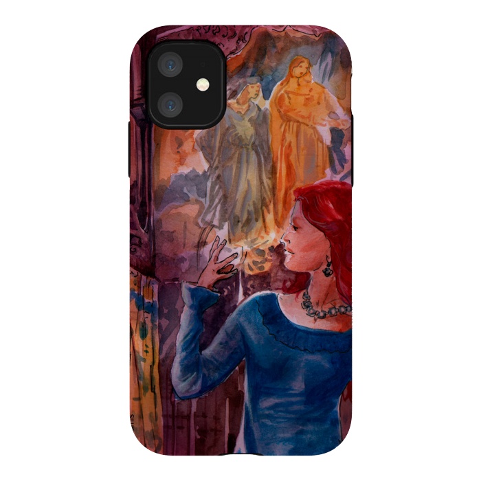 iPhone 11 StrongFit Womans and Art by Max LeTamis
