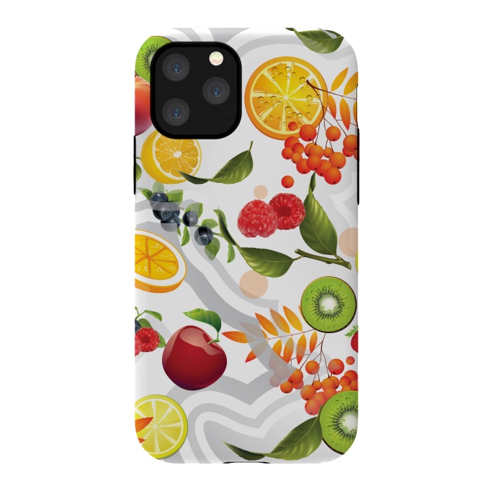 iPhone 11 Pro StrongFit Mixed Fruit by Bledi