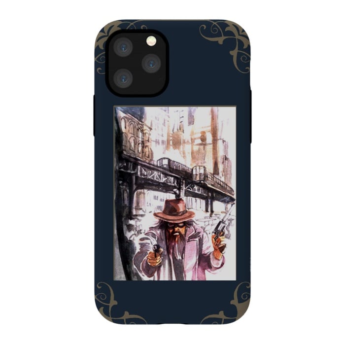 iPhone 11 Pro StrongFit Western Personages by Max LeTamis