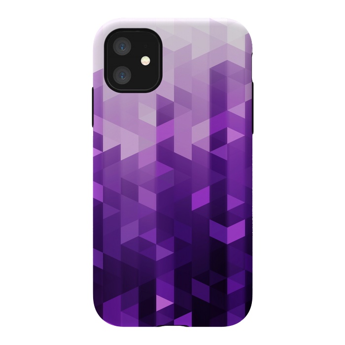 iPhone 11 StrongFit Ultra Violet Pattern II by Art Design Works