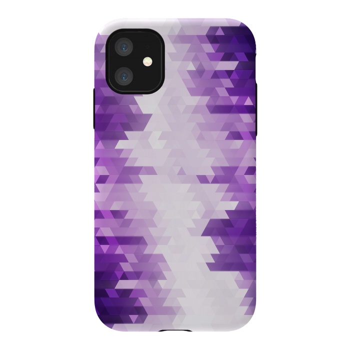 iPhone 11 StrongFit Ultra Violet Pattern III by Art Design Works