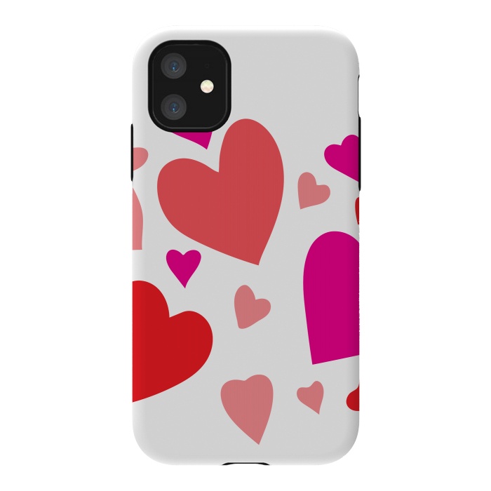 iPhone 11 StrongFit Decorative paper heart by Bledi