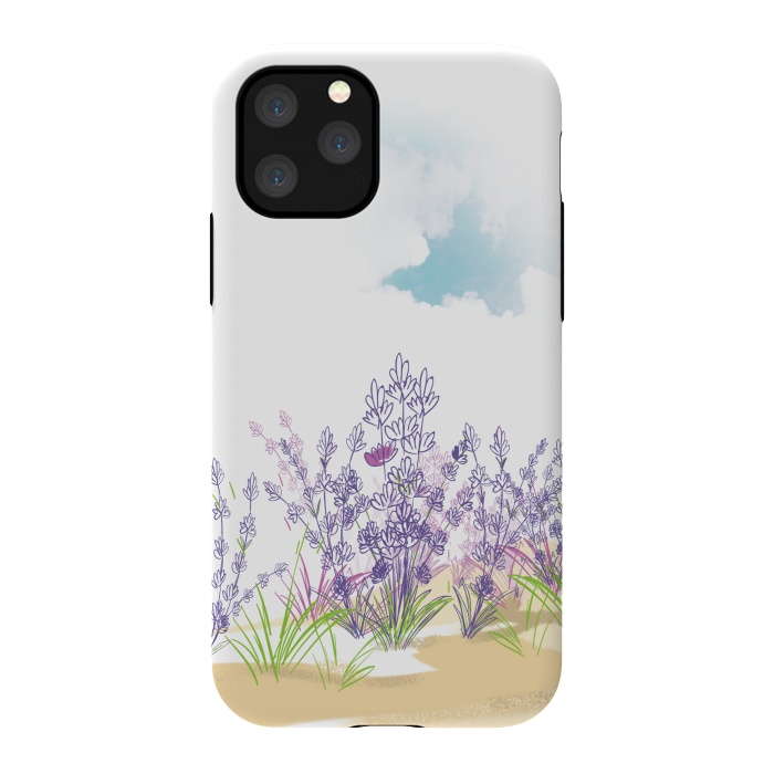 iPhone 11 Pro StrongFit Lavender flower by Bledi