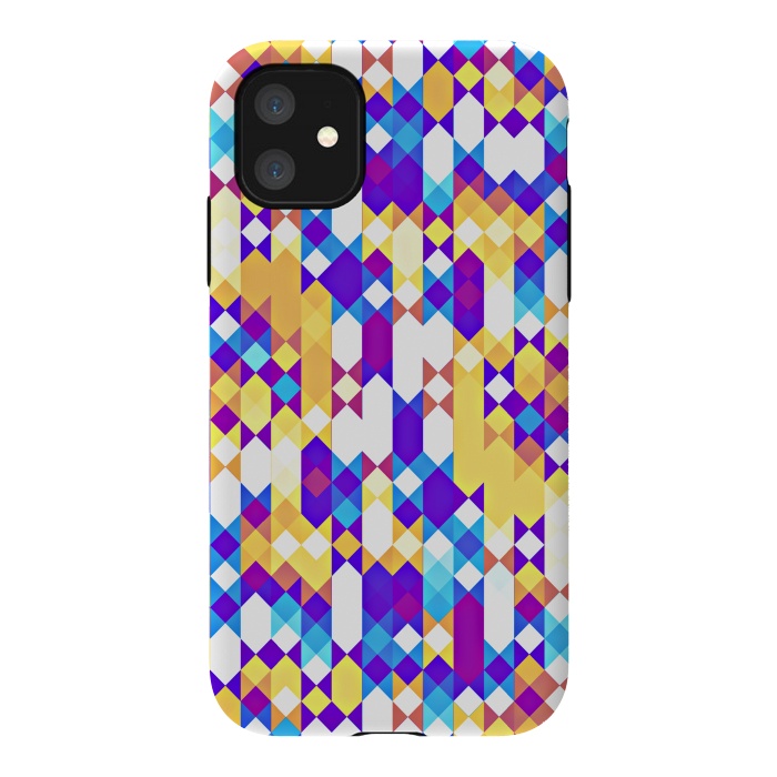 iPhone 11 StrongFit Colorful Pattern I by Art Design Works