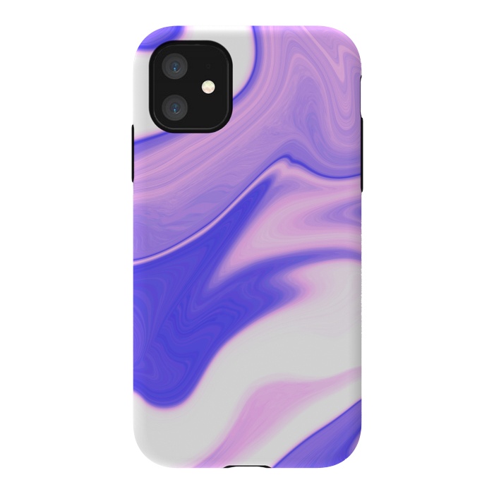 iPhone 11 StrongFit Pink, Purple and White by Ashley Camille