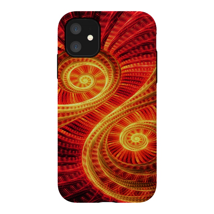 iPhone 11 StrongFit Fractal Art II by Art Design Works