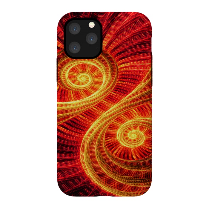 iPhone 11 Pro StrongFit Fractal Art II by Art Design Works