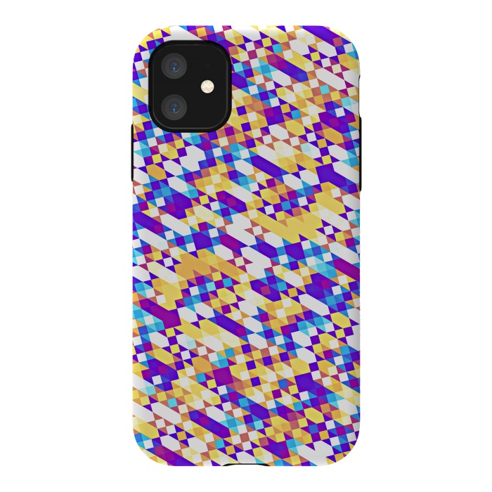 iPhone 11 StrongFit Colorful Pattern IV by Art Design Works