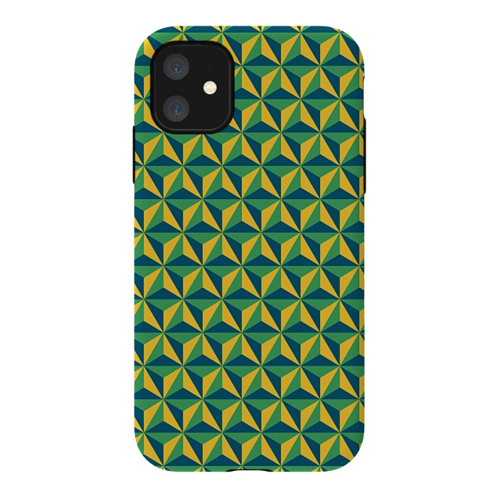 iPhone 11 StrongFit Geometric Pattern IV by Art Design Works
