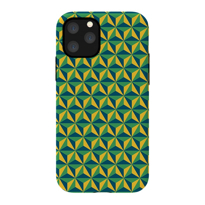 iPhone 11 Pro StrongFit Geometric Pattern IV by Art Design Works