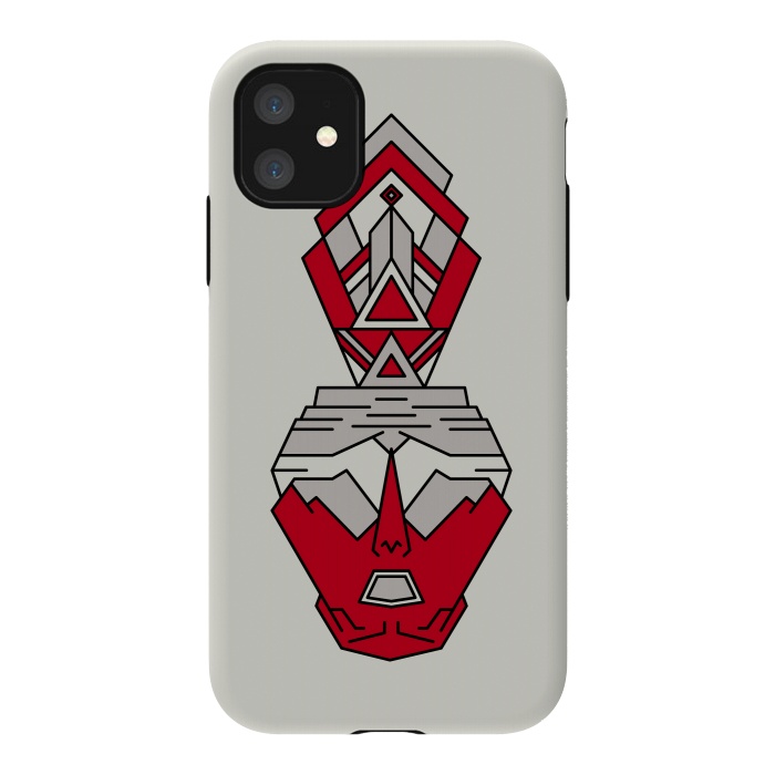 iPhone 11 StrongFit aztec human tribal by TMSarts