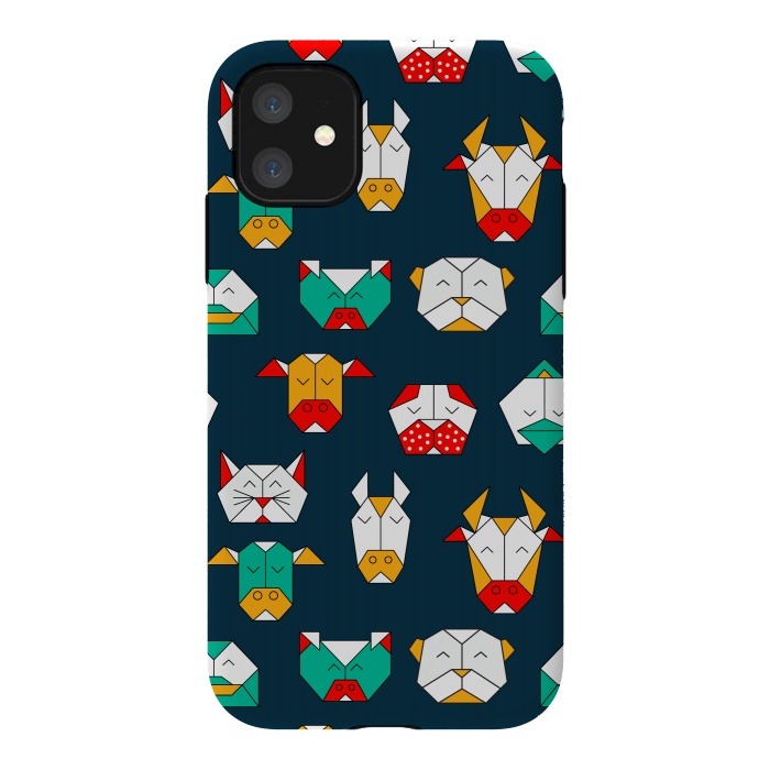 iPhone 11 StrongFit jungle animals by TMSarts