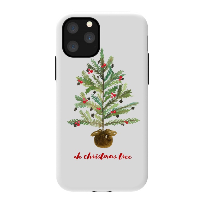 iPhone 11 Pro StrongFit Oh Christmas Tree by Noonday Design