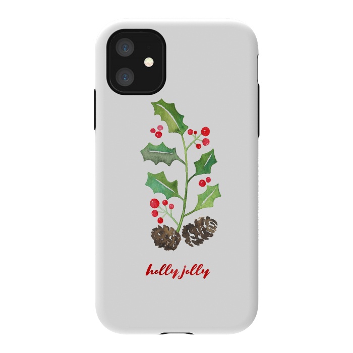 iPhone 11 StrongFit Holly Jolly by Noonday Design