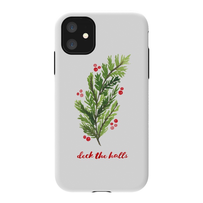 iPhone 11 StrongFit Deck the Halls by Noonday Design
