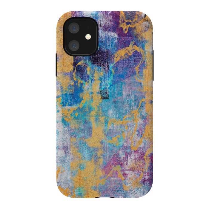 iPhone 11 StrongFit Abstract Painting V by Art Design Works
