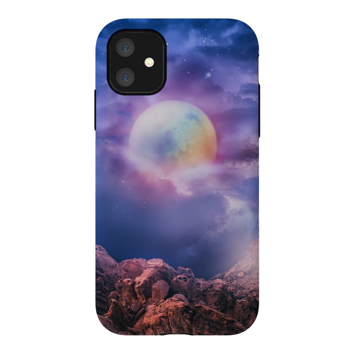 iPhone 11 StrongFit Magic Moon Night by Art Design Works