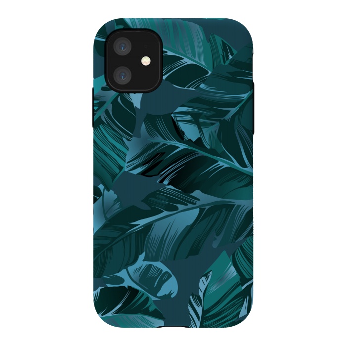 iPhone 11 StrongFit Banana leaves 3 by Bledi