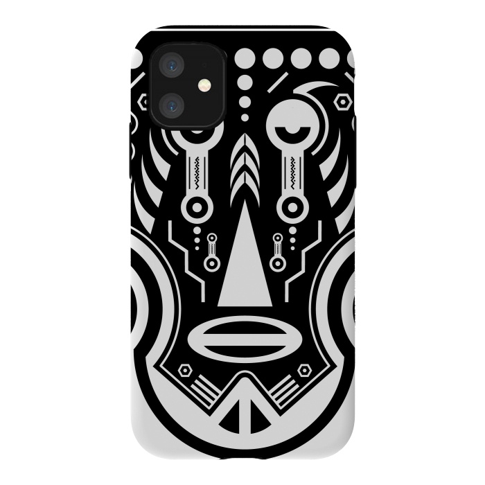 iPhone 11 StrongFit aztec african tattoo by TMSarts