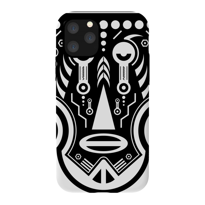 iPhone 11 Pro StrongFit aztec african tattoo by TMSarts