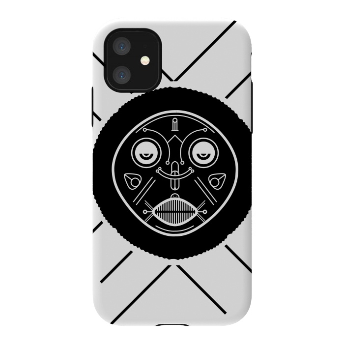 iPhone 11 StrongFit baluba tribal by TMSarts
