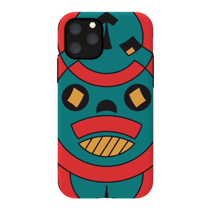 iPhone 11 Pro StrongFit tribal horror by TMSarts