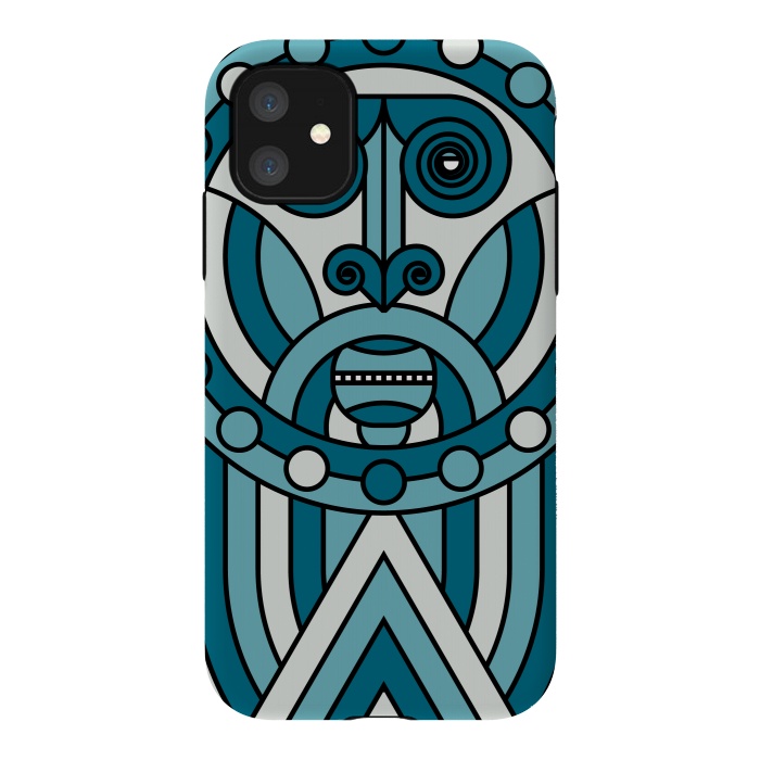 iPhone 11 StrongFit maasai lion head by TMSarts