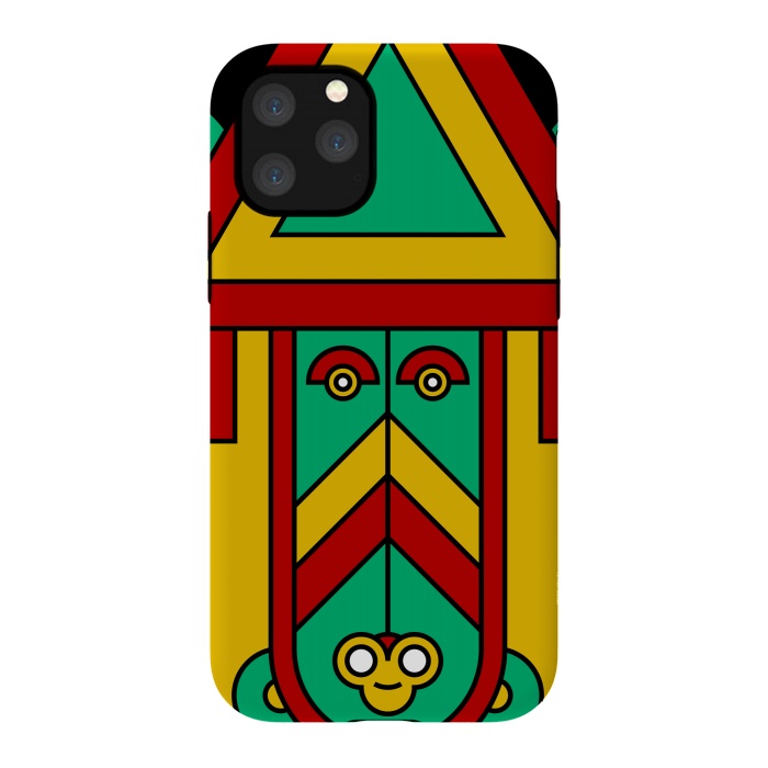 iPhone 11 Pro StrongFit colorful aztec tribal by TMSarts