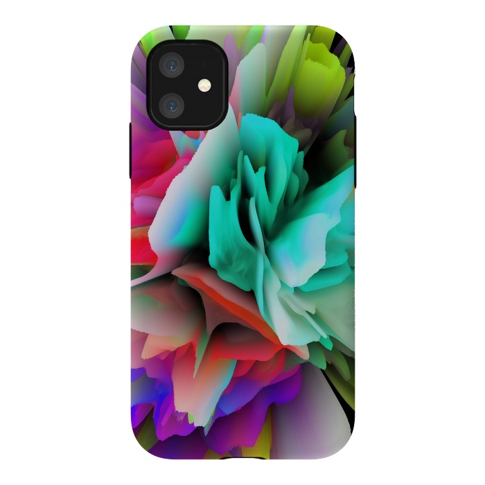iPhone 11 StrongFit blooming flower by haroulita