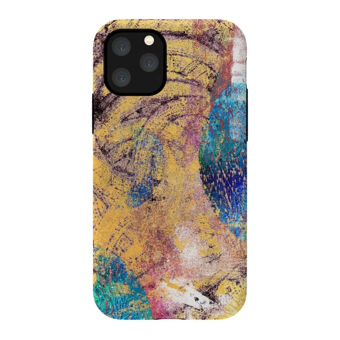 iPhone 11 Pro StrongFit Abstract Painting X by Art Design Works