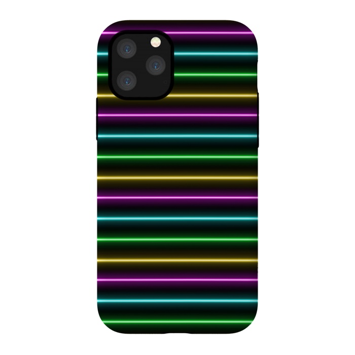 iPhone 11 Pro StrongFit Neon by Laura Nagel