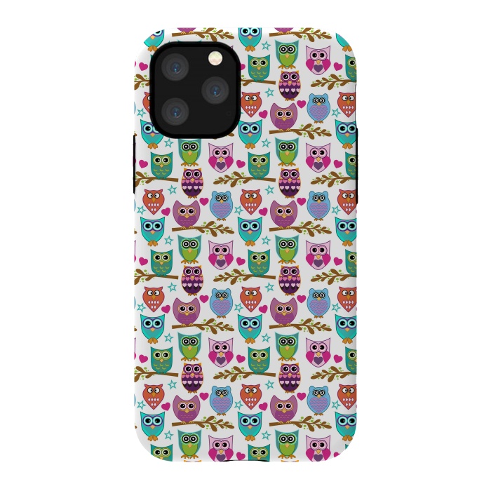 iPhone 11 Pro StrongFit happy owls by Ancello