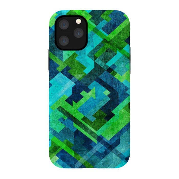 iPhone 11 Pro StrongFit geometrical pattern by Ancello