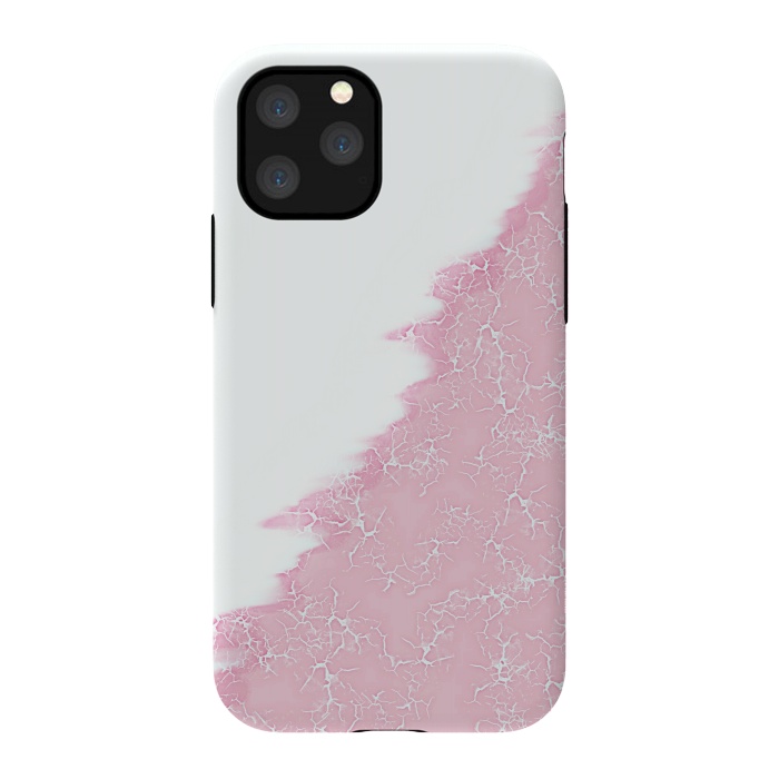 iPhone 11 Pro StrongFit Light pink crack by Jms
