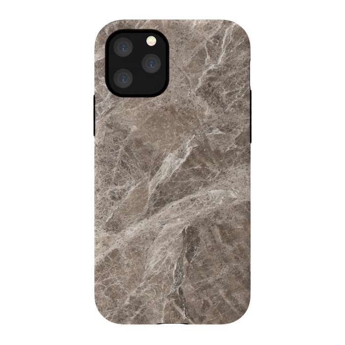 iPhone 11 Pro StrongFit Brown Marble II by amini54