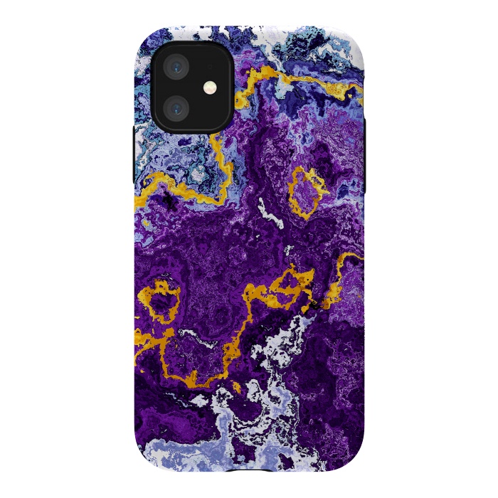 iPhone 11 StrongFit Abstract Marble VIII by Art Design Works