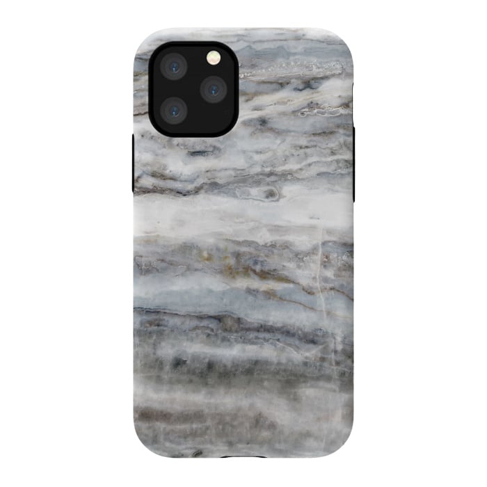 iPhone 11 Pro StrongFit Blue and White Marble II by amini54