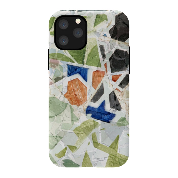 iPhone 11 Pro StrongFit Mosaic of Barcelona XIII by amini54