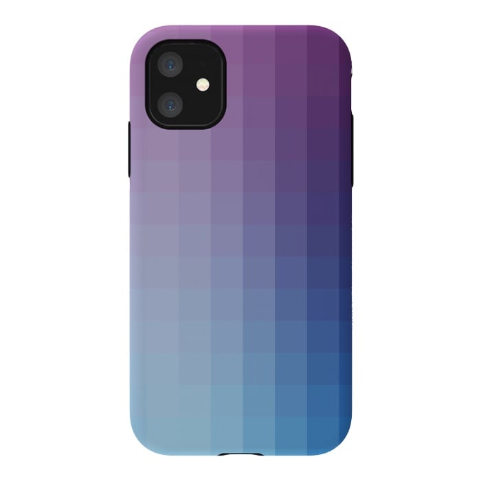 iPhone 11 StrongFit Gradient, Blue and Purple by amini54