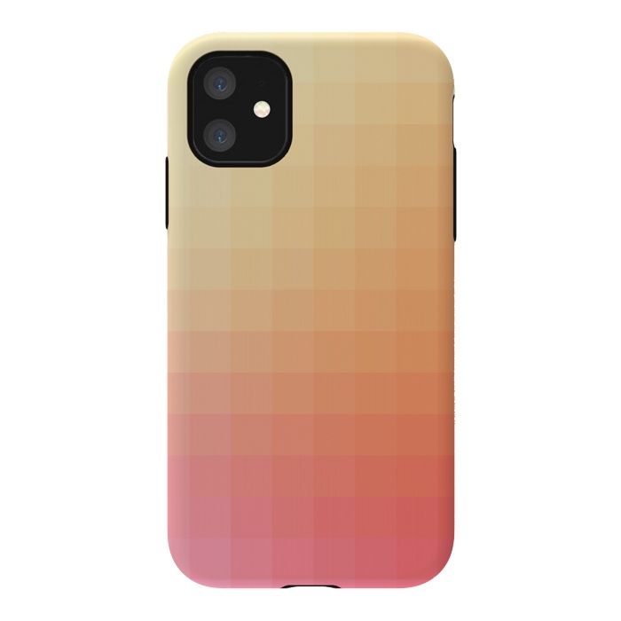 iPhone 11 StrongFit Gradient, Pink and Orange by amini54