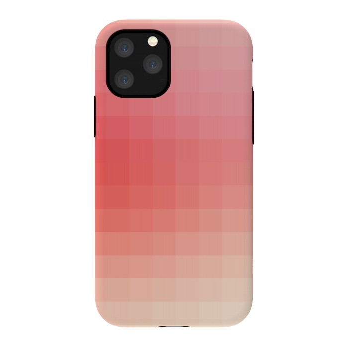iPhone 11 Pro StrongFit Gradient, Pink and White by amini54