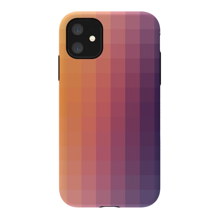 iPhone 11 StrongFit Gradient, Purple and Orange by amini54