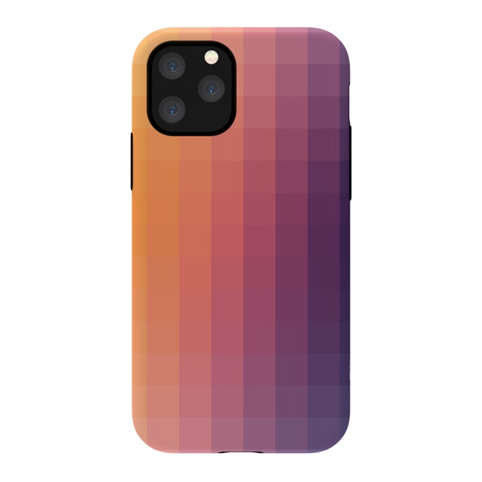 iPhone 11 Pro StrongFit Gradient, Purple and Orange by amini54
